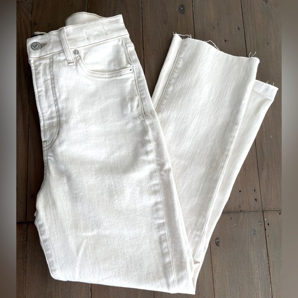 Veronica Beard Carly kick flare raw hem jean NWT - Picture 2 of 8